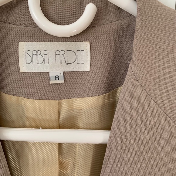 Isabel Ardee Brown Blazer Size 8 - Picture 4 of 7